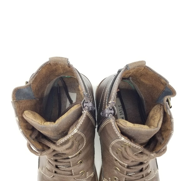 STEVE MADDEN Seymour Boots Cap Toe Men\'s Zip Shoes main image 11